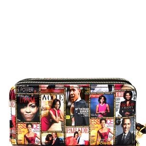 Obama Magazine Print Wallet